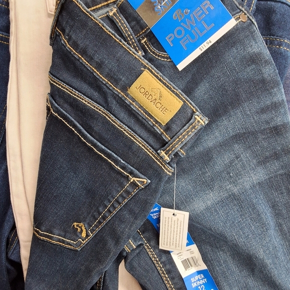 Jordache Kids Super Skinny Jeans - Blue - Picture 7 of 17